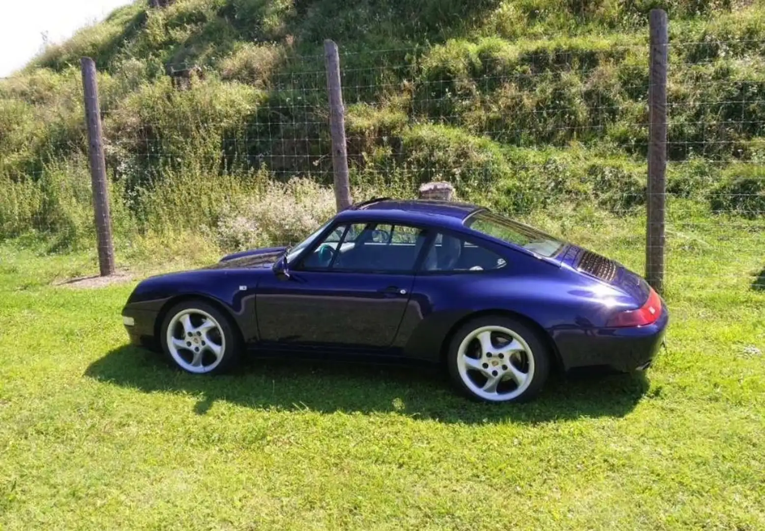 Porsche 993 Oldtimer Blau - 2