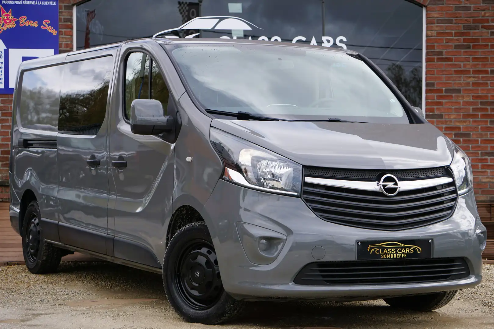 Opel Vivaro 1.6 CDTI L2H1-DBLE CABINE-5 PL-GPS-CLIM-UTILITAIRE Grijs - 2