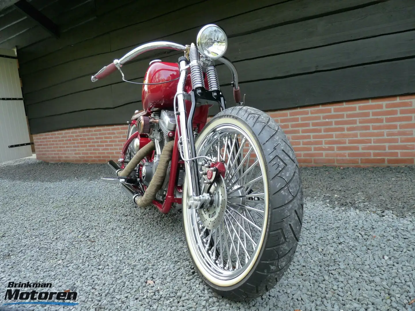 Harley-Davidson XL 1200 Boardtracker Roşu - 2