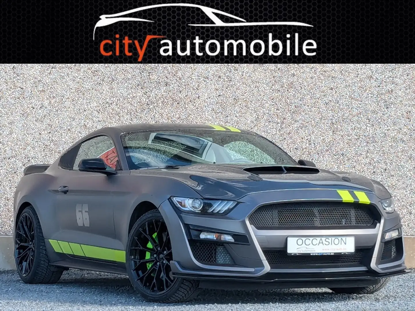 Ford Mustang GT 5.0 V8 CUIR CLIMATISATION GPS CAMERA Gris - 1
