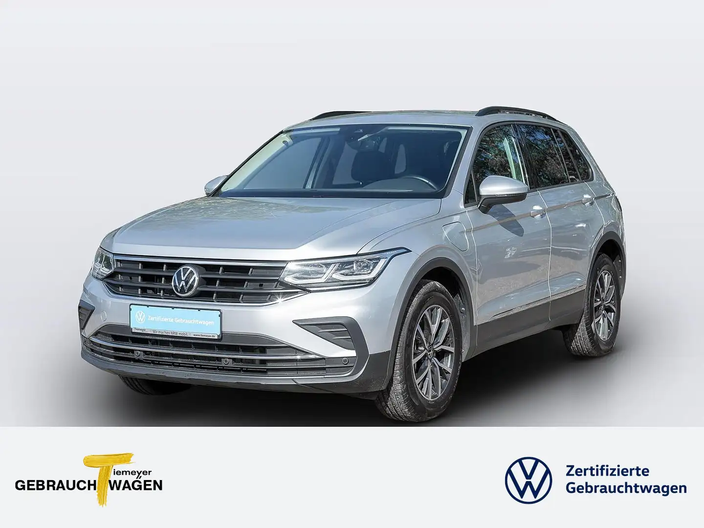 Volkswagen Tiguan 1.4 eHybrid LIFE MATRIX VIRTUAL NAVI AHK Silber - 1