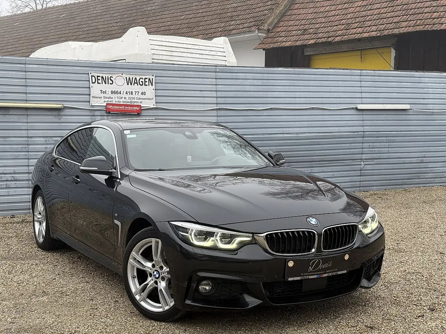 BMW 420 d Gran Coupe xDrive M-Paket 1. BESITZ Aut. Schwarz - 2