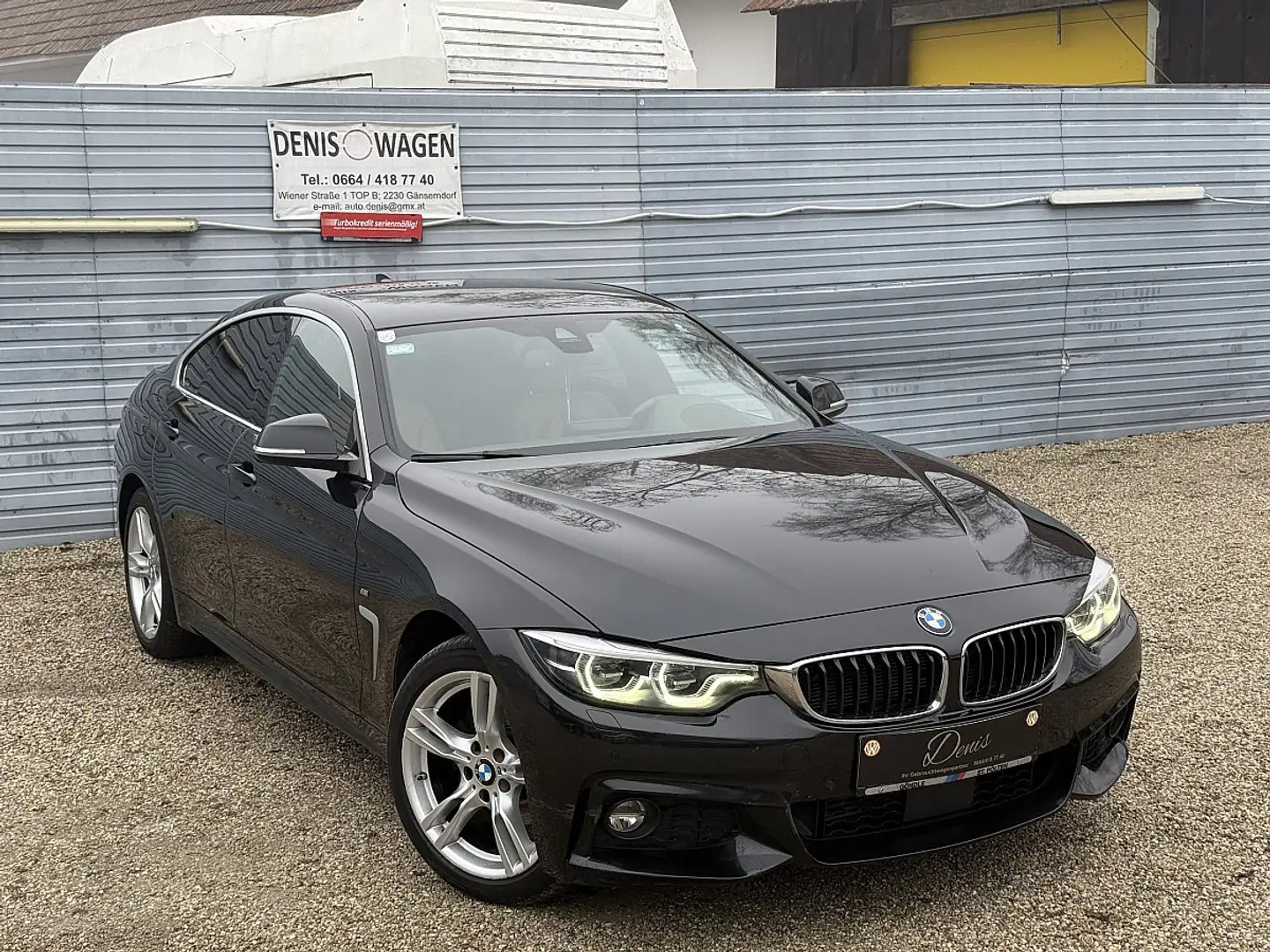 BMW 420 d Gran Coupe xDrive M-Paket 1. BESITZ Aut. Schwarz - 1