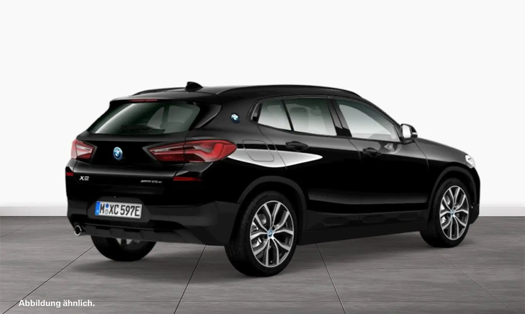 BMW X2 xDrive25e DAB LED RFK Klimaaut. PDC Schwarz - 2