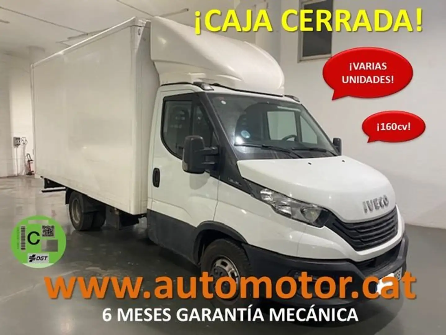 Iveco Daily 35c16 3750 Caja Cerrada Blanc - 1