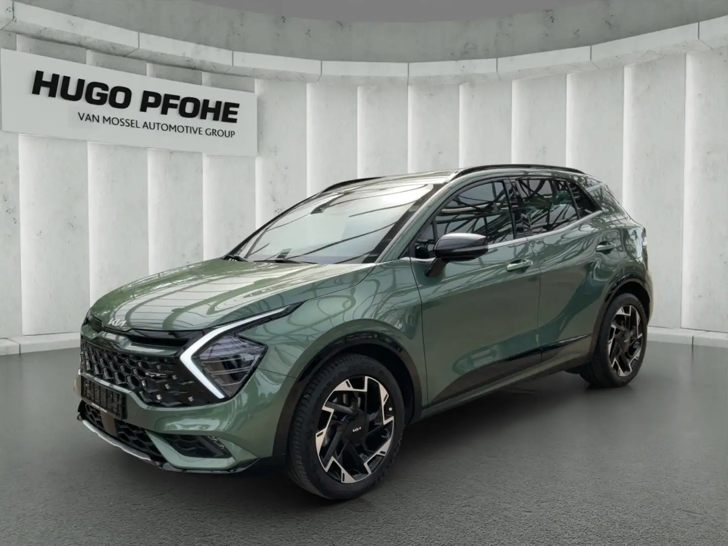 Kia Sportage 1.6 T-GDI GT-Line 4WD Зелёный - 1