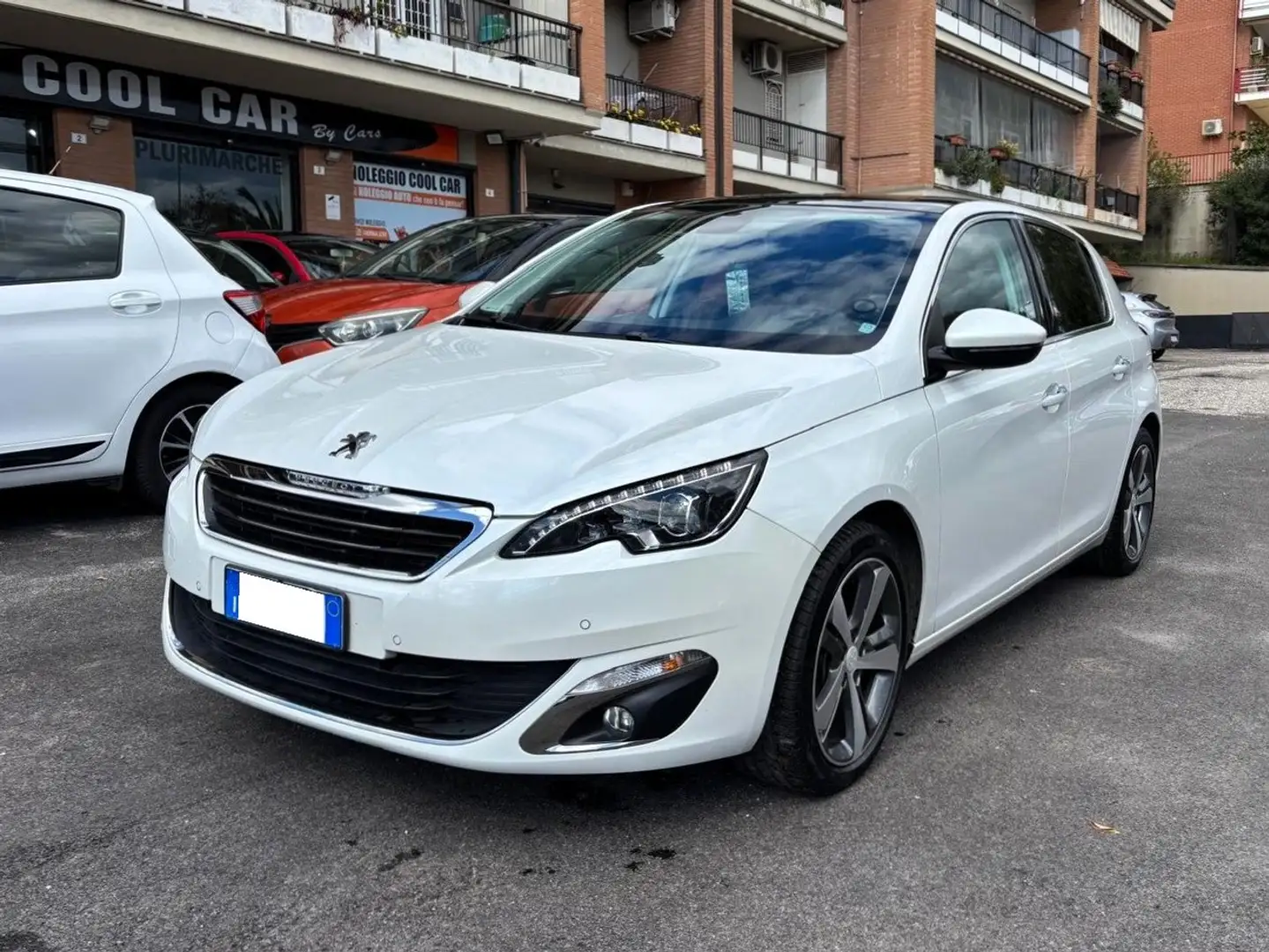 Peugeot 308 308 5p 1.6 bluehdi Allure s Blanco - 1