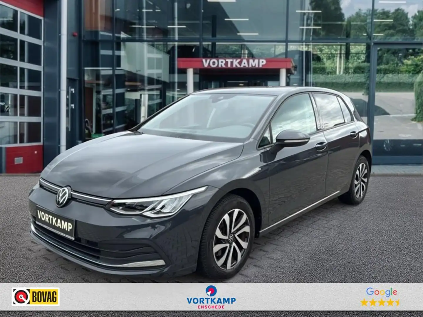 Volkswagen Golf 1.5 TSI LIFE NAVI/ACC/PDC/CARPLAY/STOEL-STUURVERW Grijs - 1