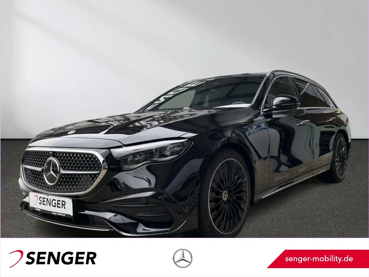 Mercedes-Benz E 450 d 4M T AMG Digital-Light Burmester-4D Pano Schwarz - 1