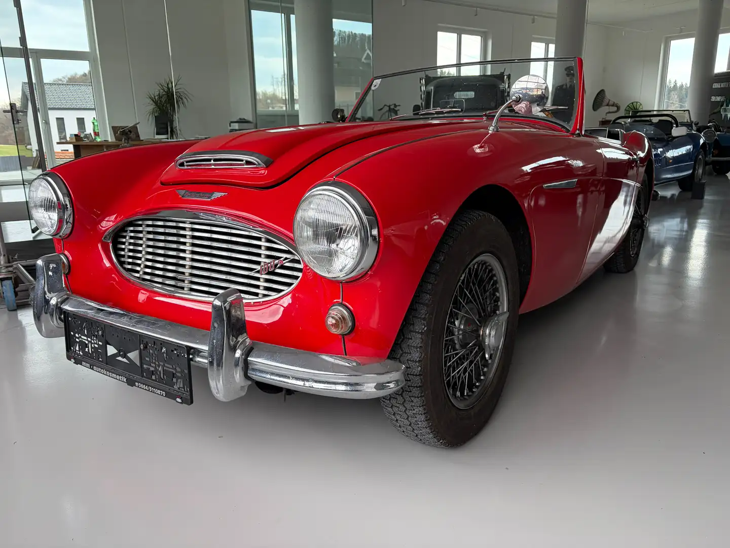 Austin Healey 100/6 Rot - 2