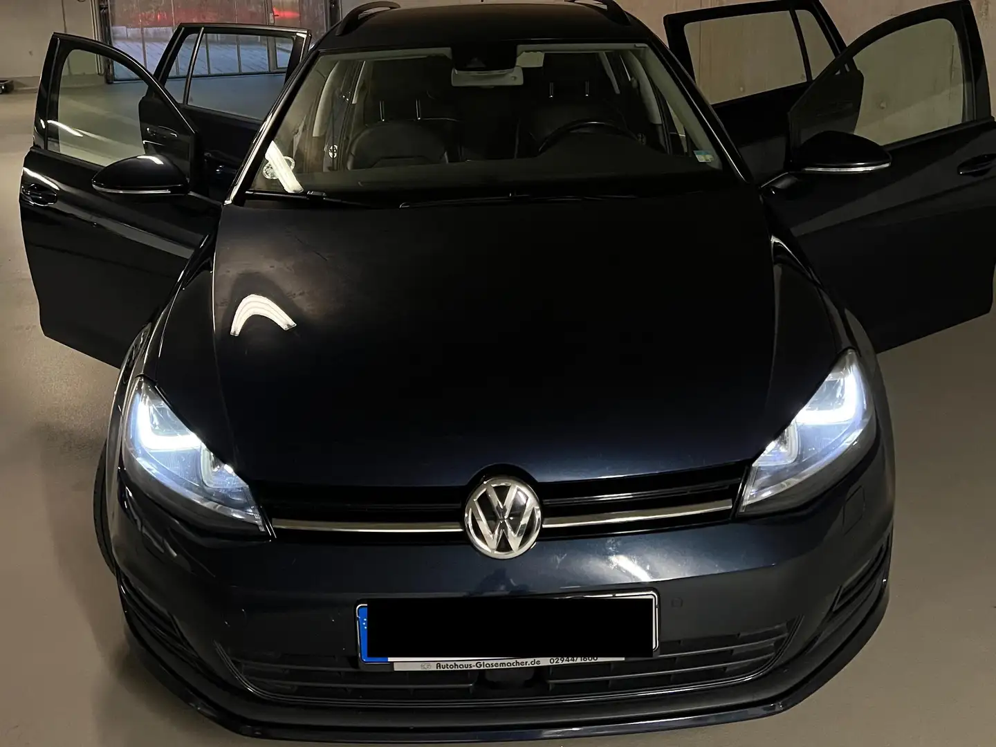 Volkswagen Golf Variant VW Golf VII Variant 1.6 TDI | Massage | TÜV 27 Blau - 2