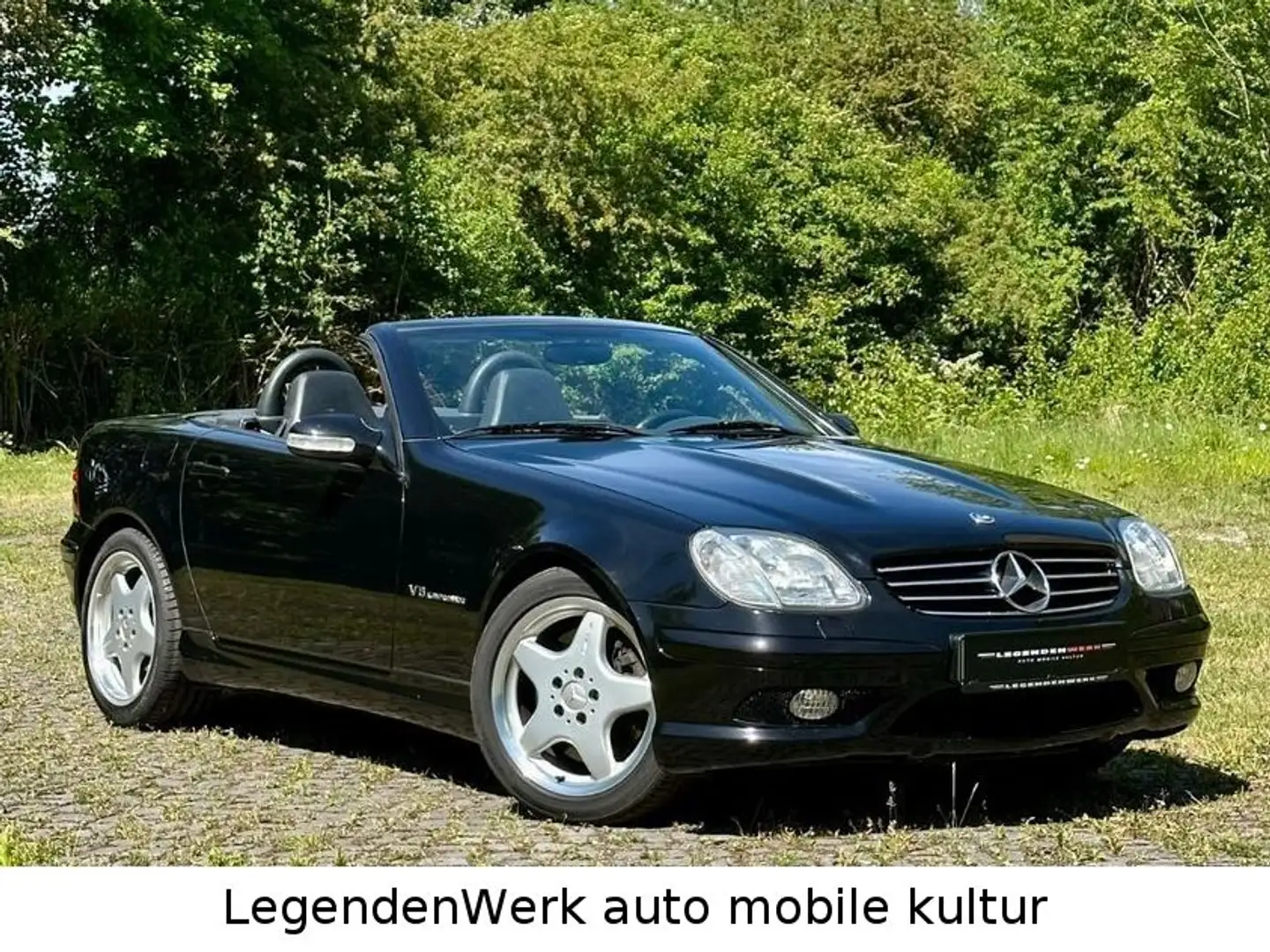 Mercedes-Benz SLK 32 AMG Scheckheft ex JP HISTORIE vollständig Schwarz - 1