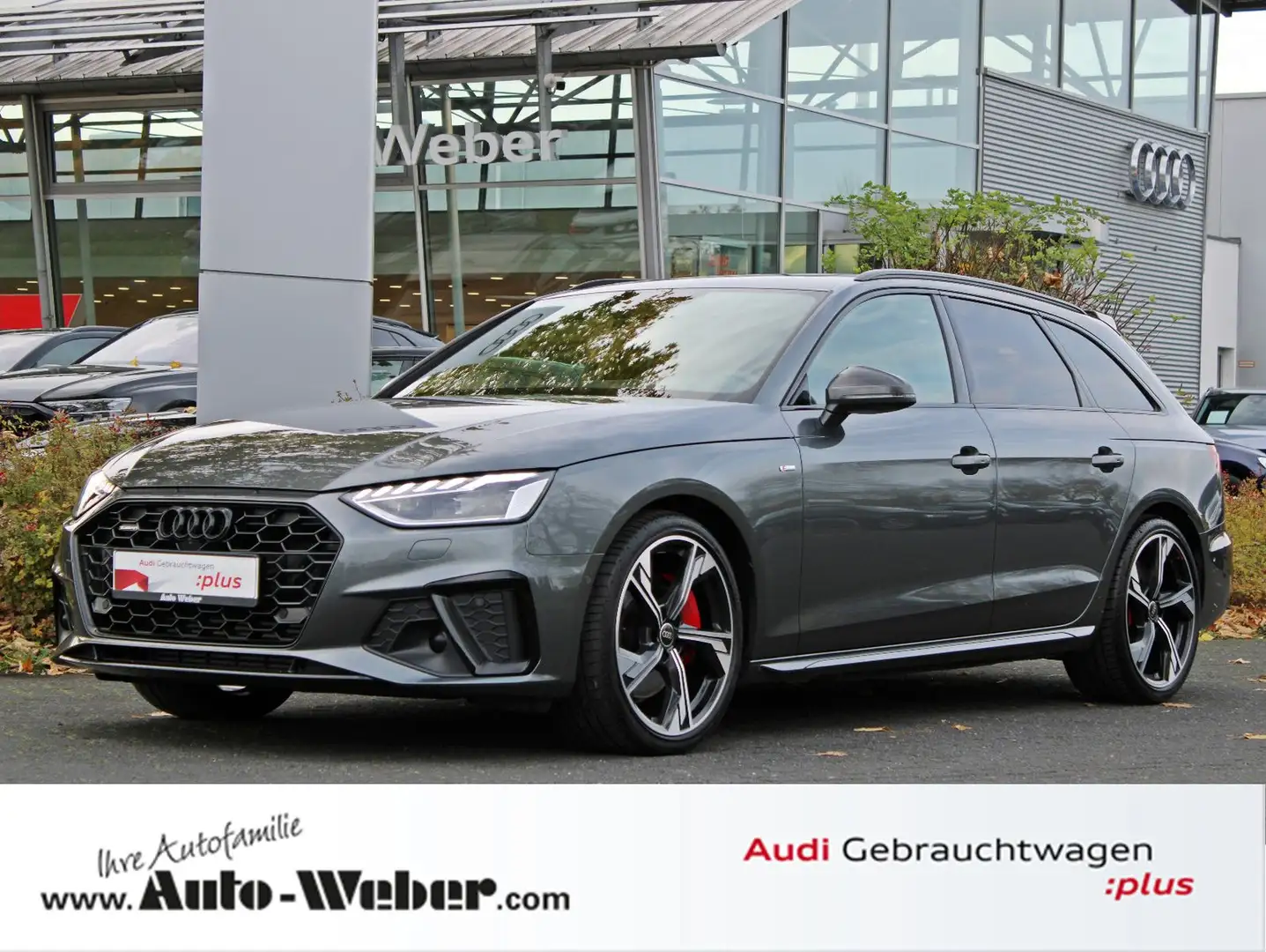 Audi A4 Avant 45TFSI qu S LINE CARBON HuD B&O PANO Grijs - 1