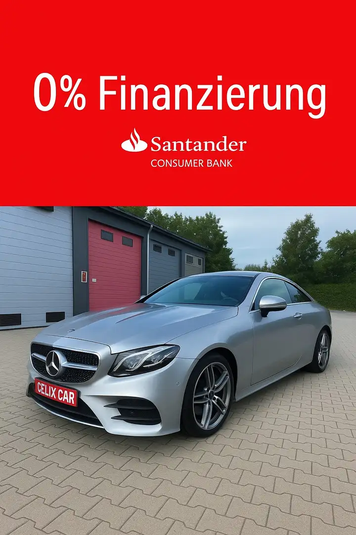 Mercedes-Benz E 200 E 200 AMG Line/Burmester/Kamera/Multibeam/19*AMG Gris - 1