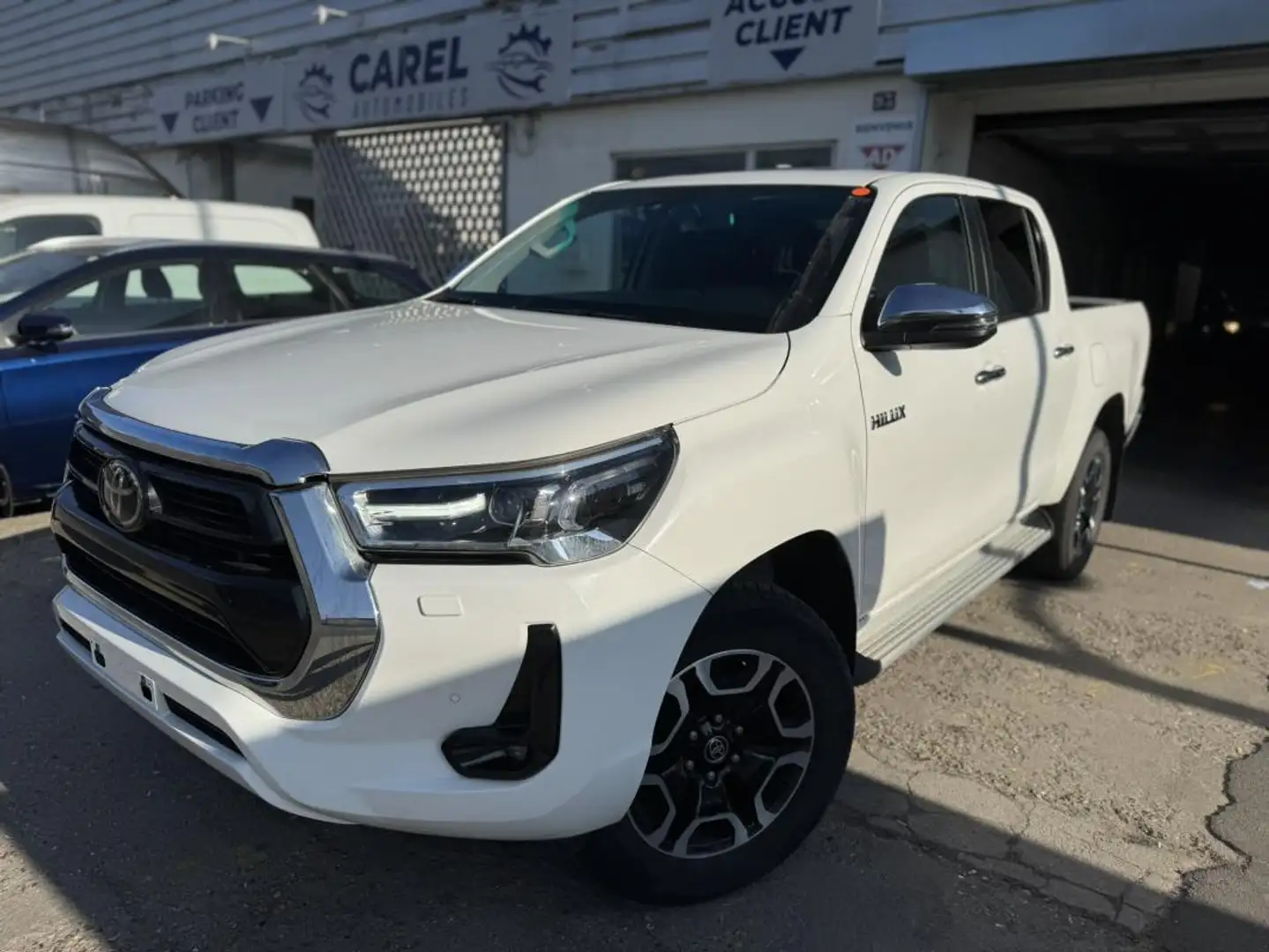 Toyota Hilux IV 4WD 2.8 D-4D 204 DOUBLE CABINE Blanc - 2