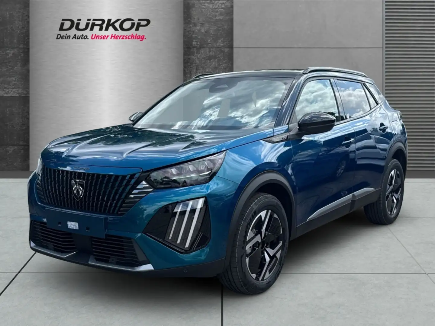 Peugeot 2008 GT1.2 HYBRID 145 e-DSC6 Navi Leder Massagesitze LE Blau - 1