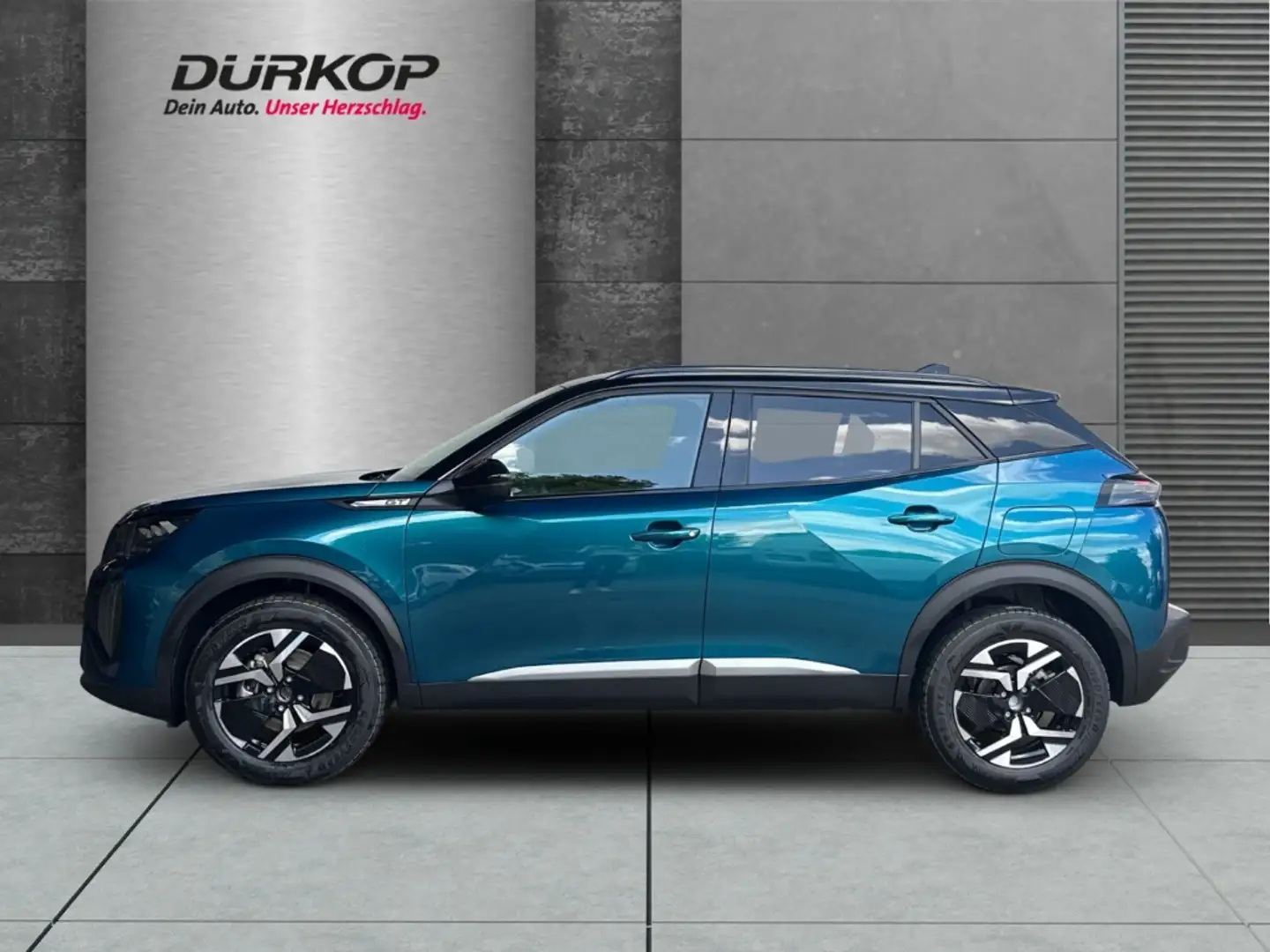 Peugeot 2008 GT1.2 HYBRID 145 e-DSC6 Navi Leder Massagesitze LE Blau - 2