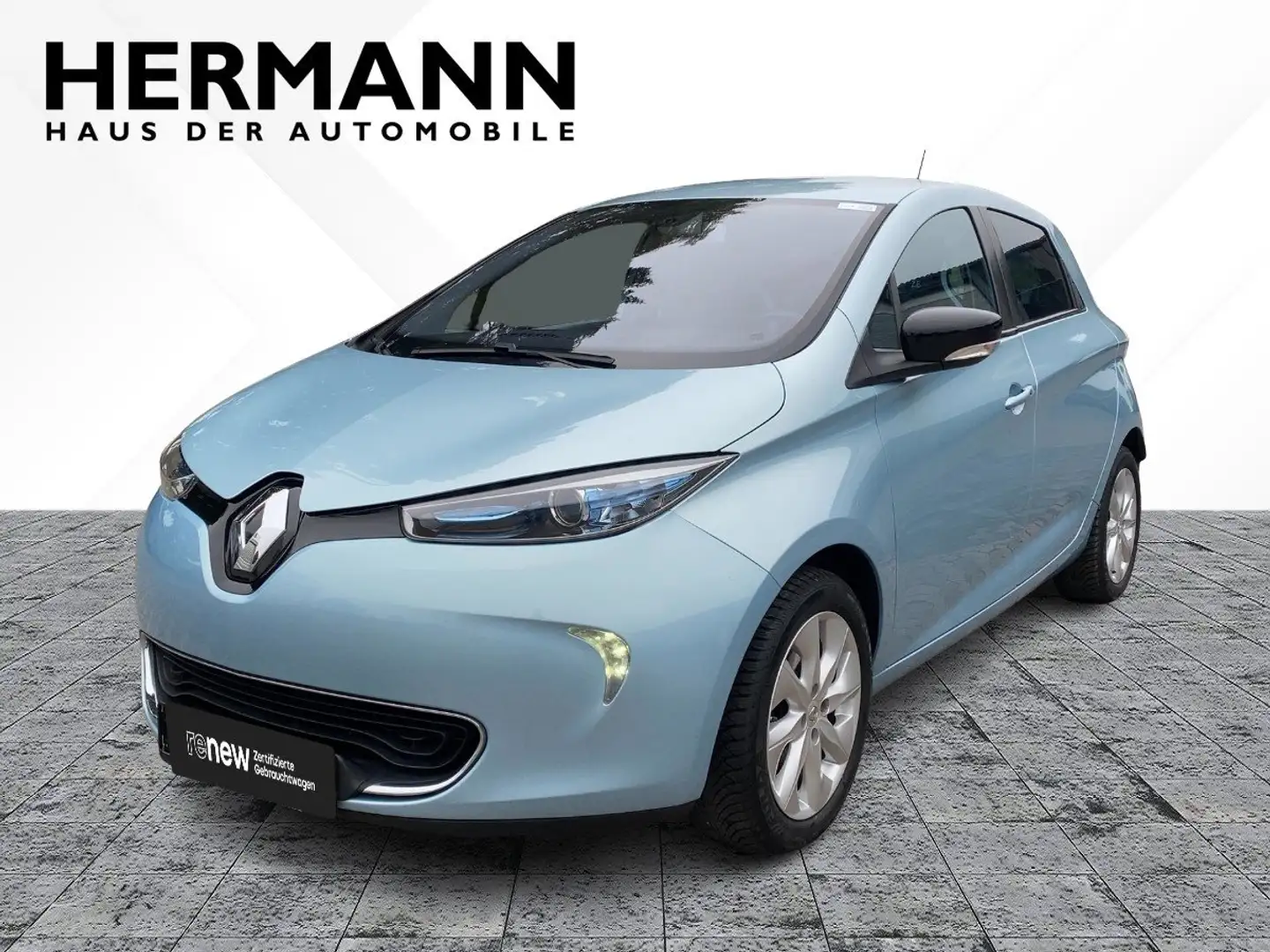 Renault ZOE (Kauf-Batterie) Intens CAM*LED*NAVI*PDC*AUT Blau - 1