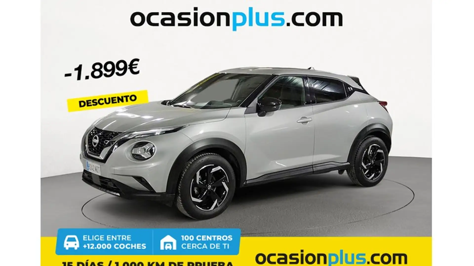 Nissan Juke 1.0 DIG-T N-Connecta 4x2 114 Plateado - 1
