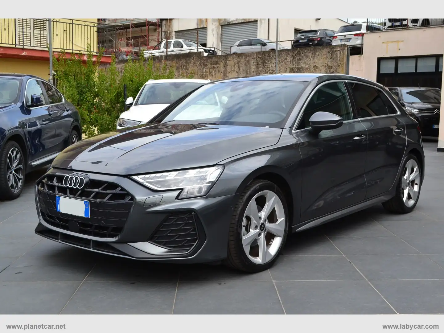 Audi A3 SPB 35 TDI S tronic S line edition Gris - 1