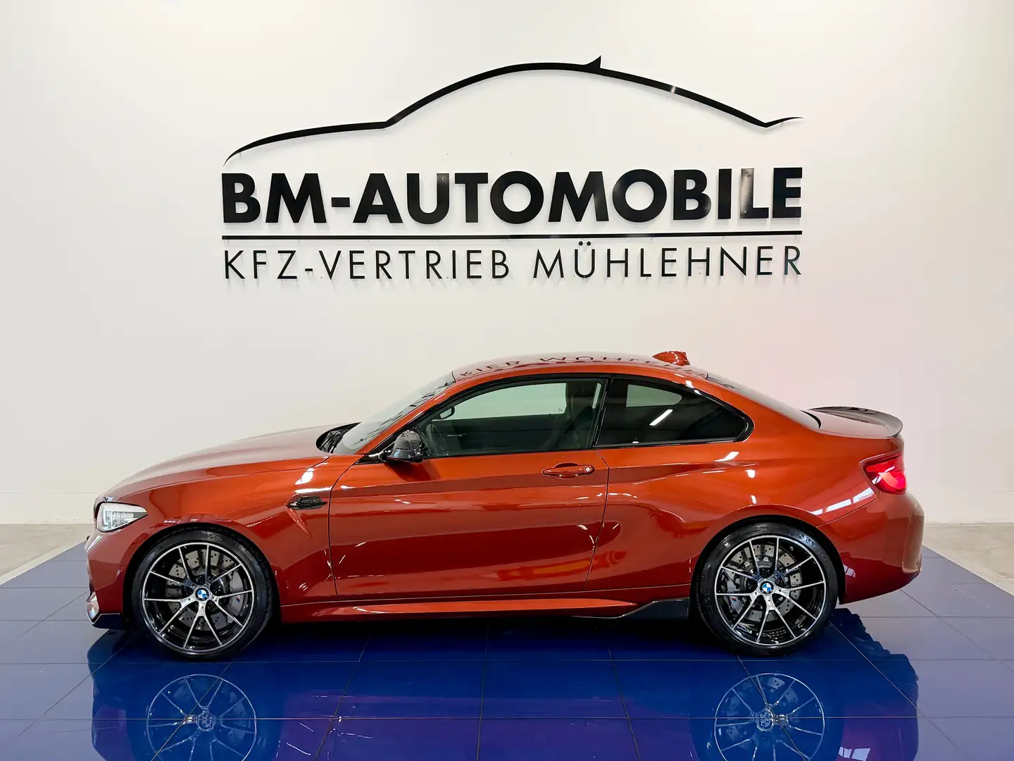 BMW M2 Competition DKG,M-Performance-Carbon,Neuwertig, Oranje - 1