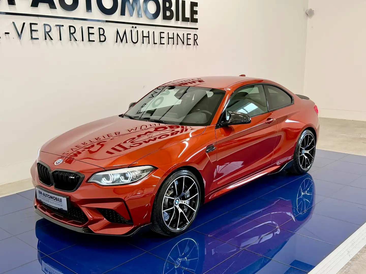 BMW M2 Competition DKG,M-Performance-Carbon,Neuwertig, Oranje - 2