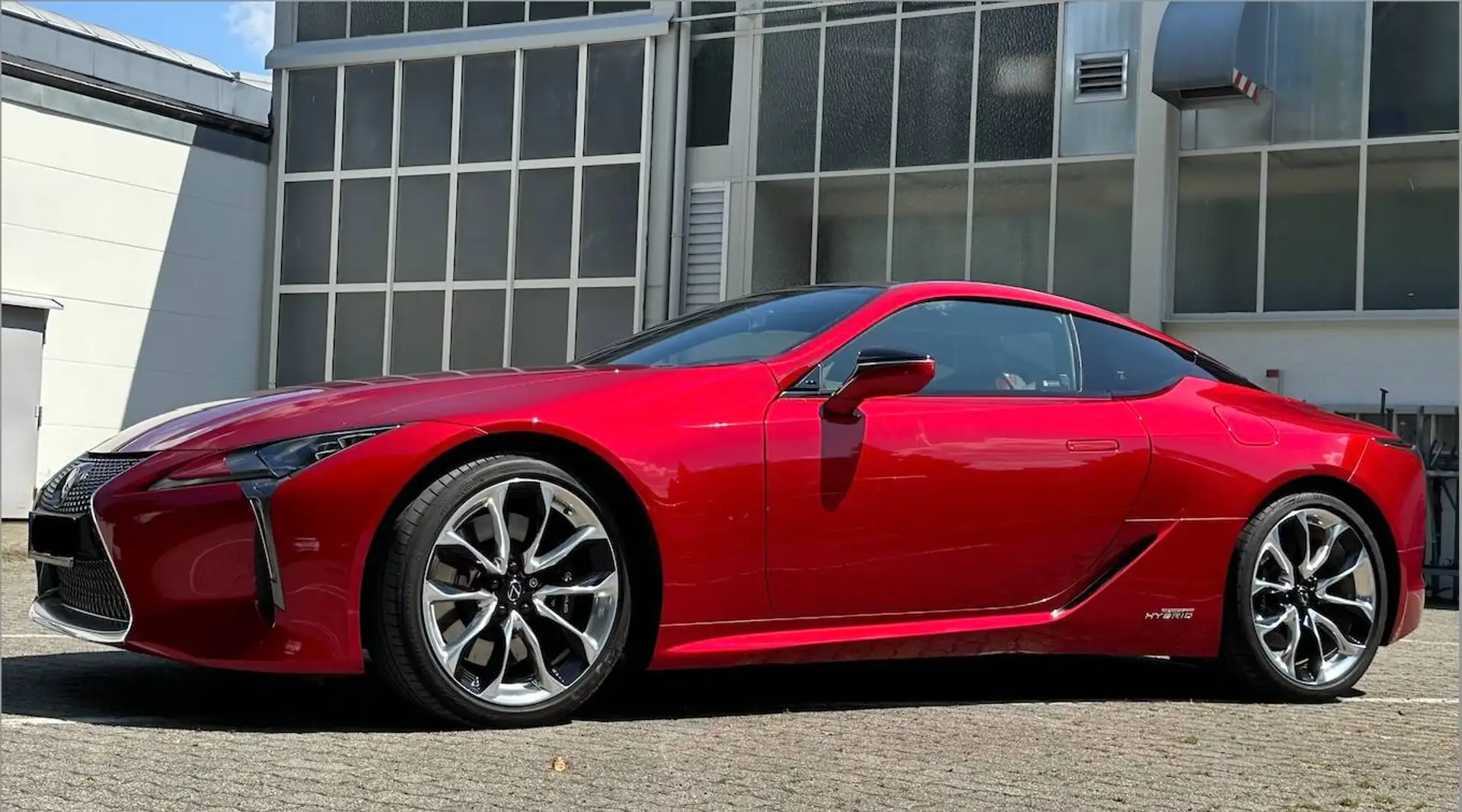 Lexus LC 500h F-Sport Rot - 1