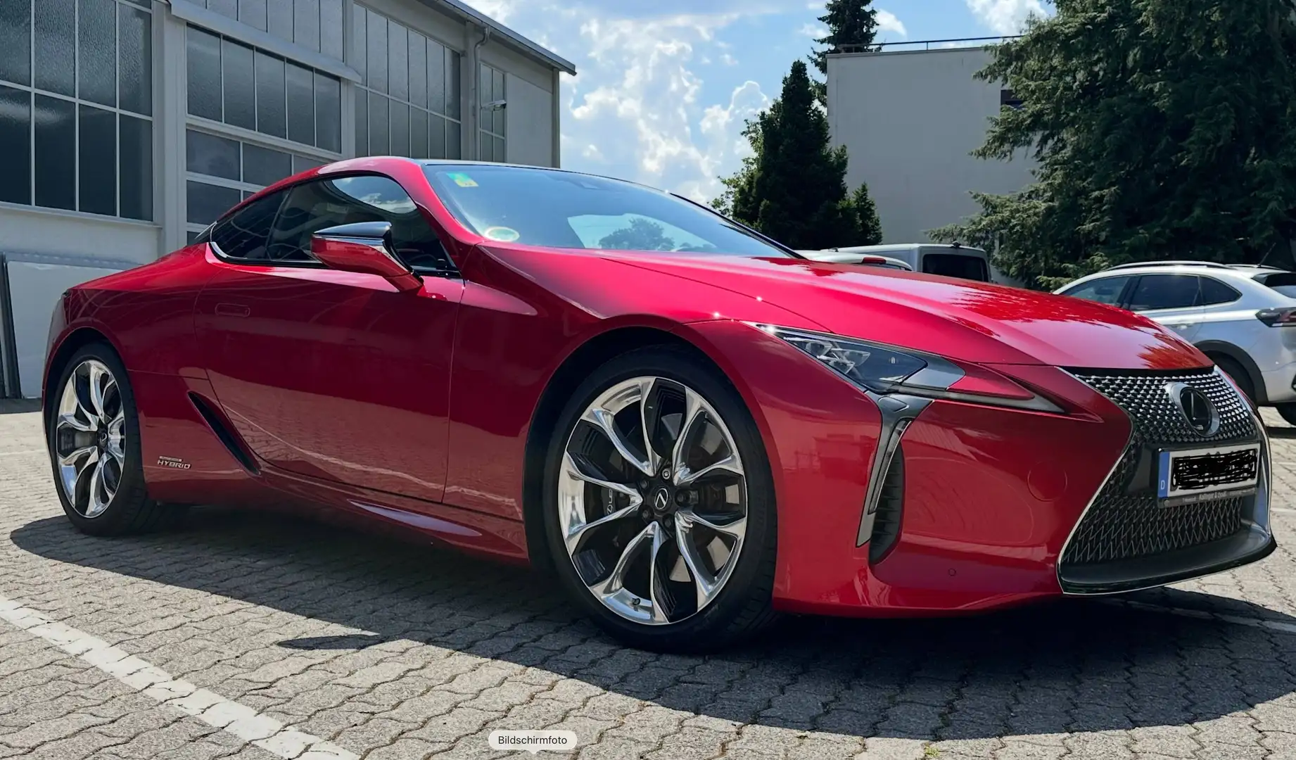 Lexus LC 500h F-Sport Rot - 2