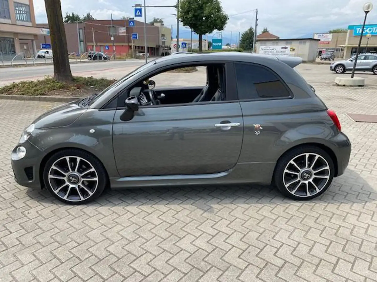 Abarth 595 1.4 T-Jet 165 CV Turismo Pelle Stupenda! Grigio - 2