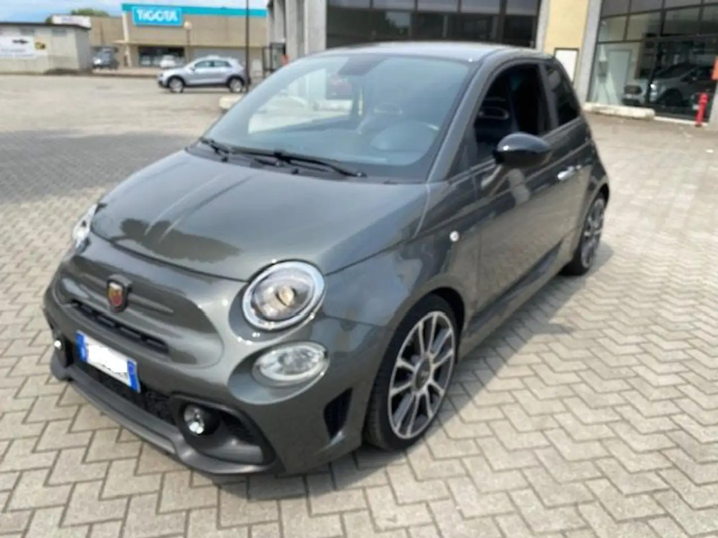 Abarth 595 1.4 T-Jet 165 CV Turismo Pelle Stupenda! Grigio - 1