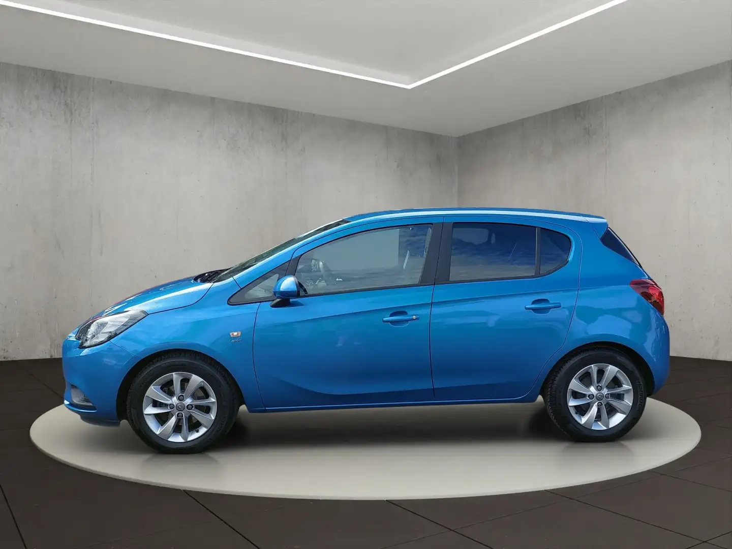 Opel Corsa E 1.4 Active Bleu - 2