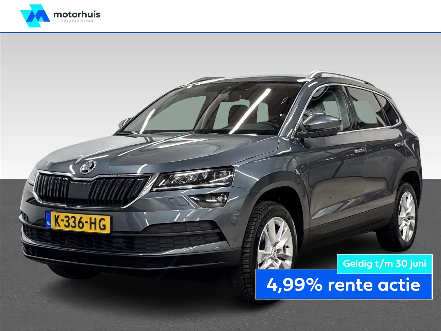 Skoda Karoq 1.5 TSI 150PK AUTOMAAT BUSINESS EDITION PLUS NAVI Szary - 1