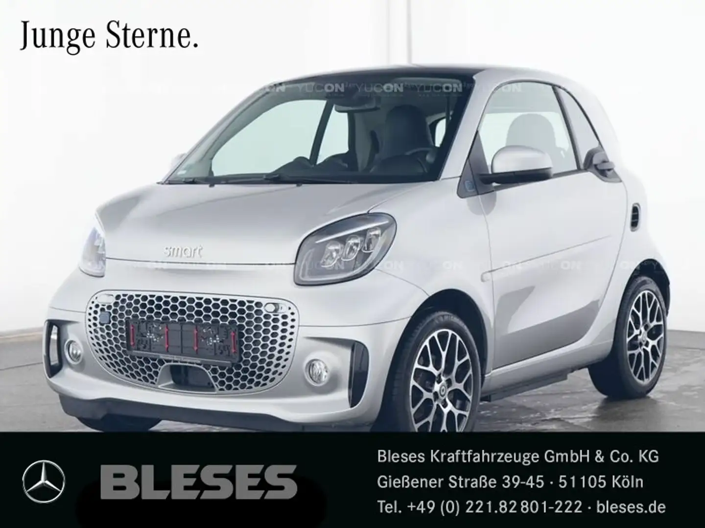 smart forTwo smart fortwo EQ Prime Exklusive Plus+JBL+22kW+Kame Zilver - 1