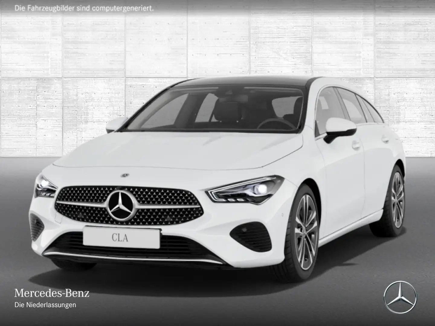 Mercedes-Benz CLA 180 PROGRESSIVE+PANO+360°+LED+TOTW+KEYLESS+7G Weiß - 2