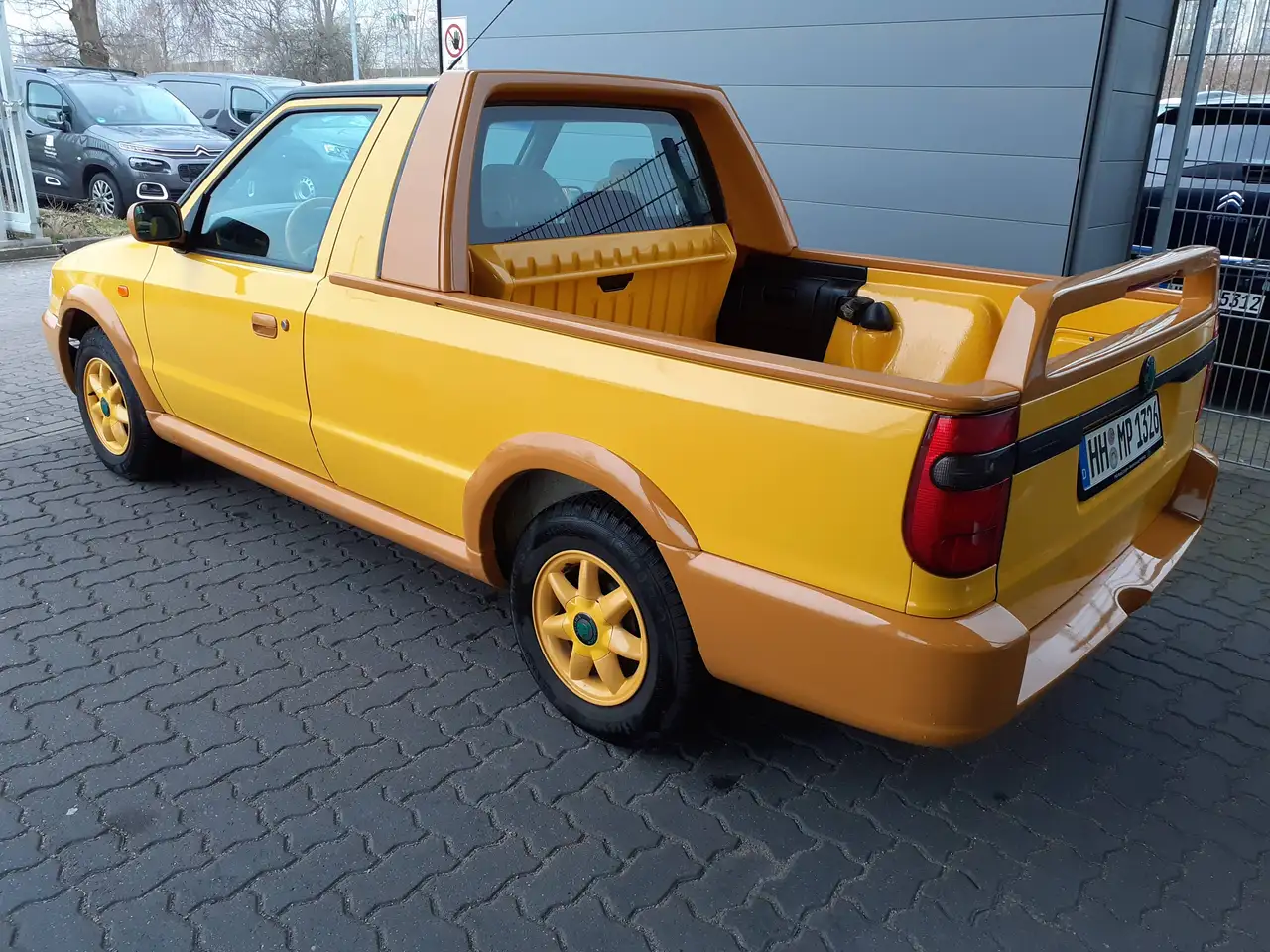 Skoda Felicia Fun Pick-Up Flugzeuglack, foto 3