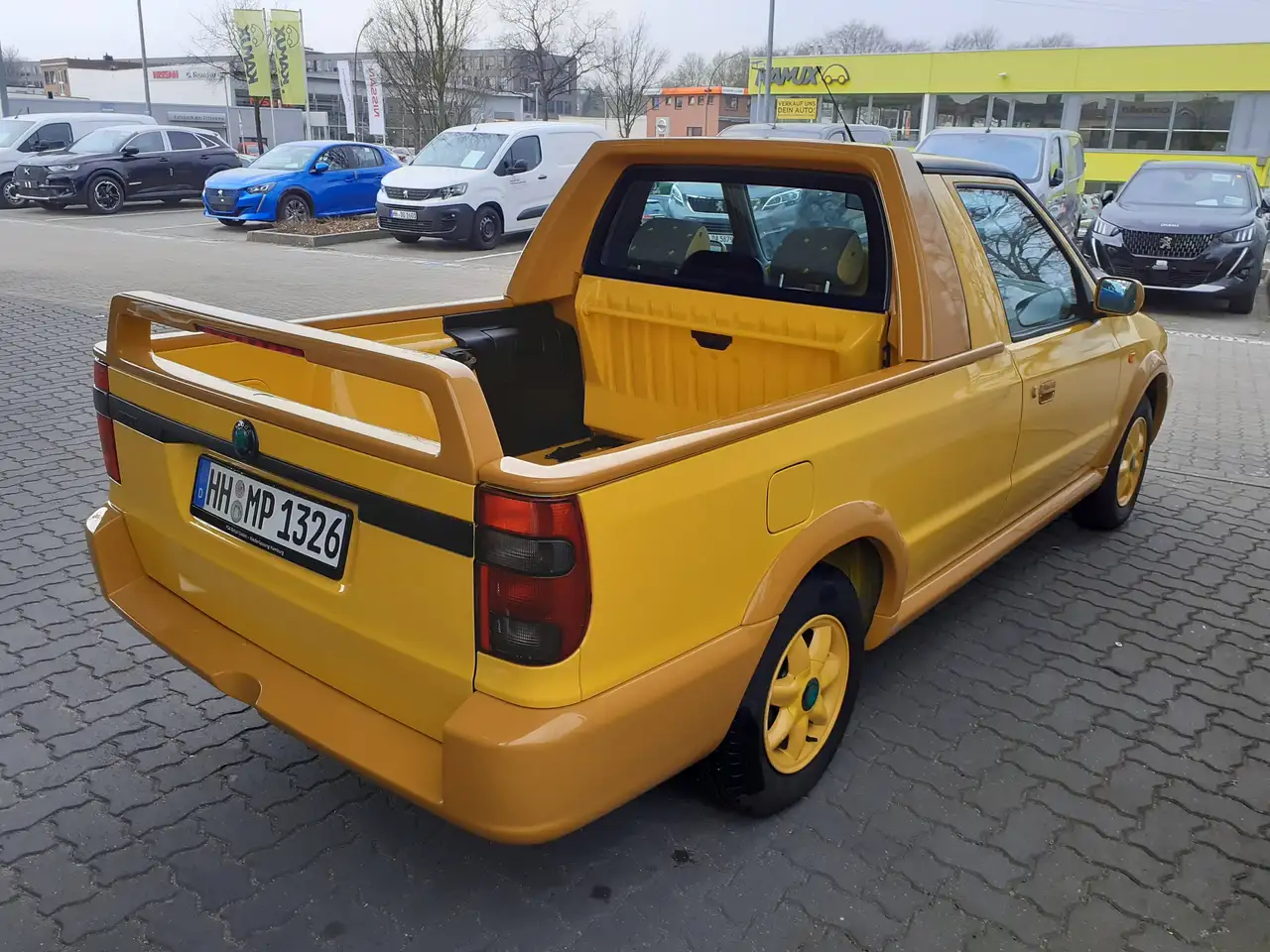 Skoda Felicia Fun Pick-Up Flugzeuglack, foto 5