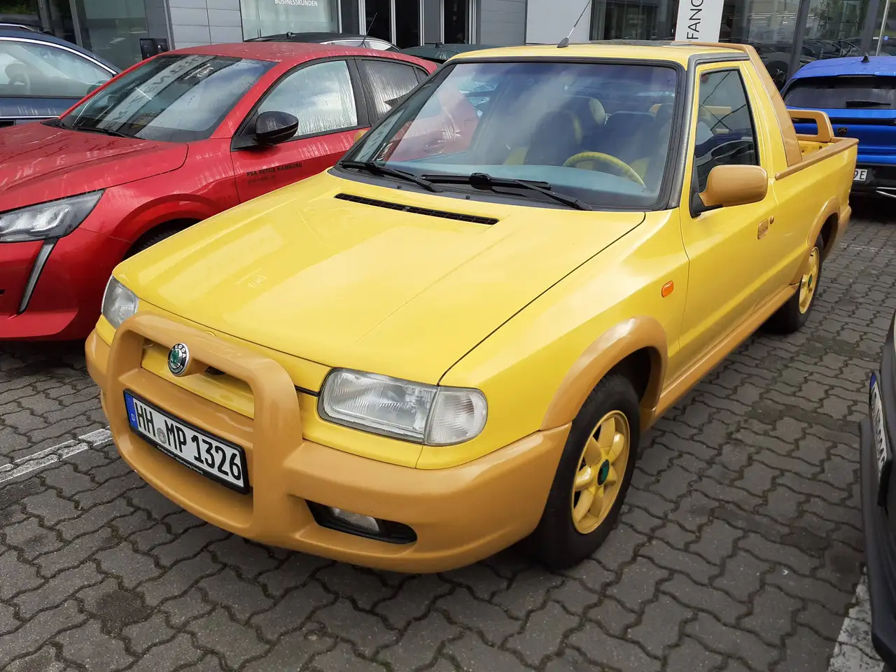 Skoda Felicia Fun Pick-Up Flugzeuglack, foto 9