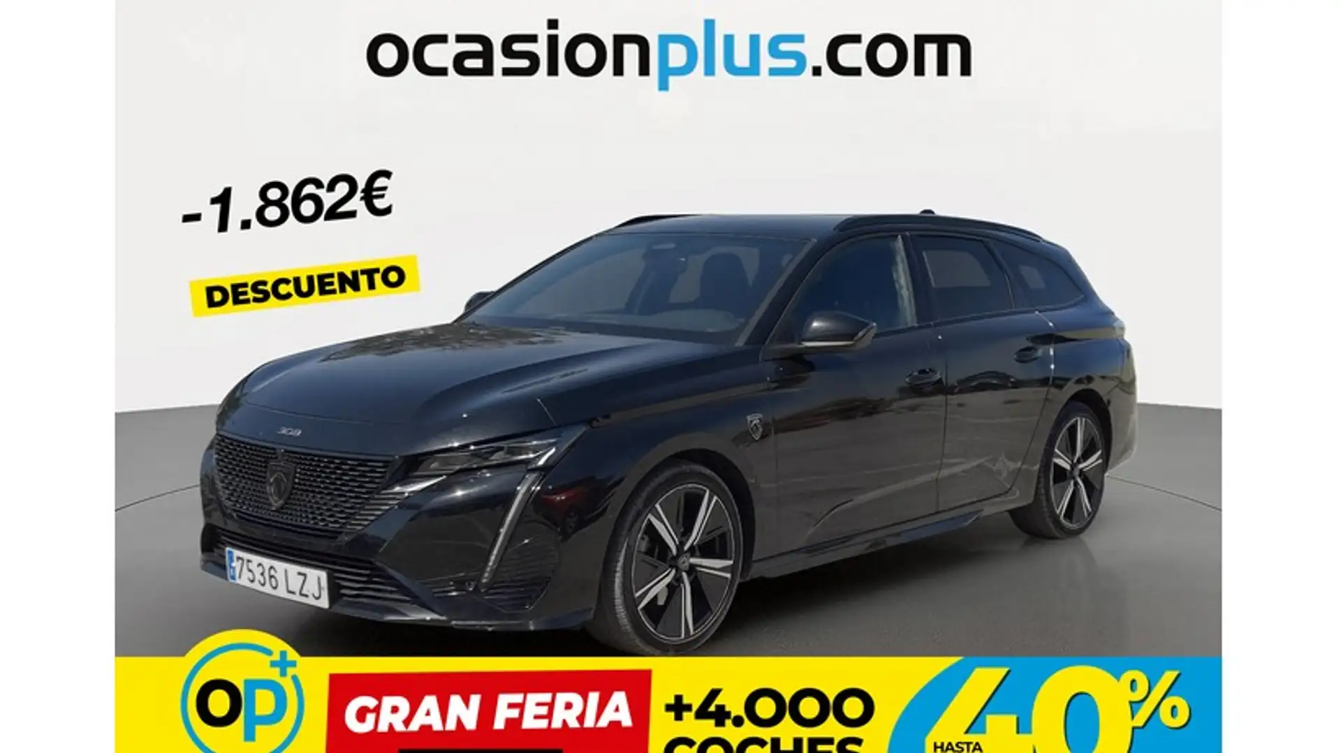 Peugeot 308 SW 1.5 BlueHDi S&S GT EAT8 130 Negro - 1