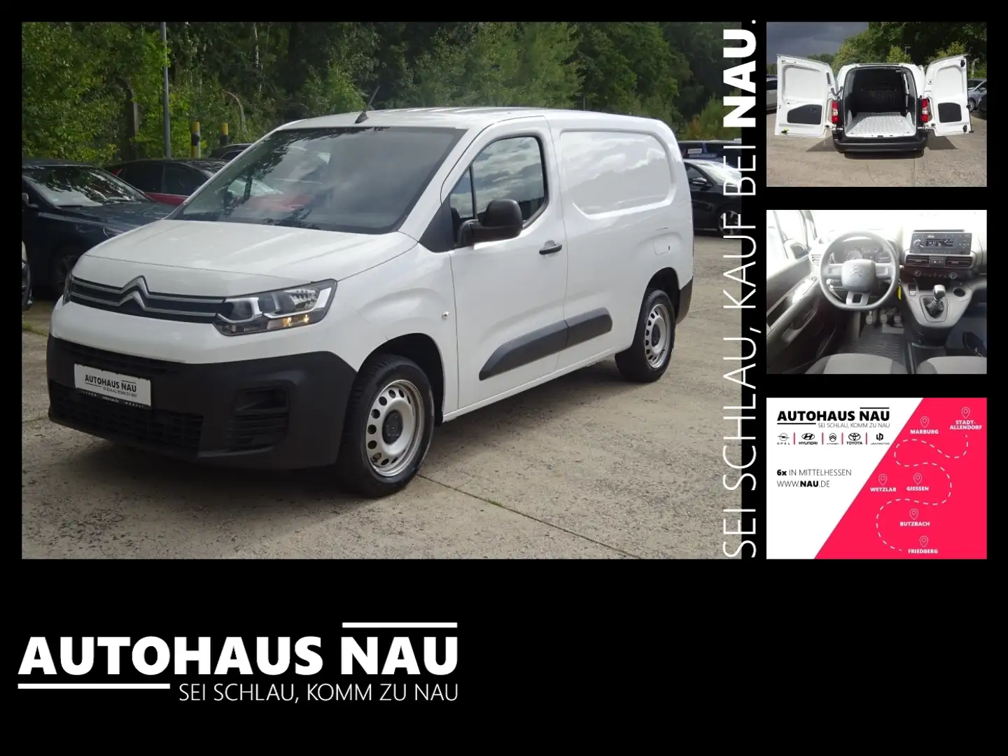 Citroen Berlingo Cargo XL *** SOFORT VERFÜGBAR *** Blanc - 1