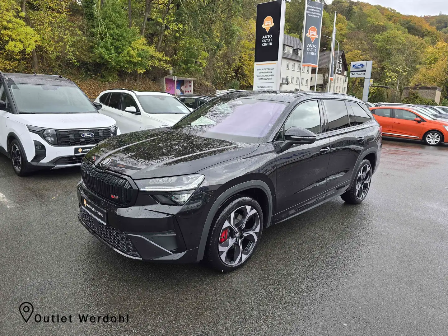 Skoda Kodiaq 2.0 TSI 4x4 RS*MATRIX-LED*PANO-DACH*AHK* Zwart - 1