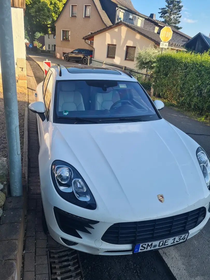Porsche Macan S Weiß - 1