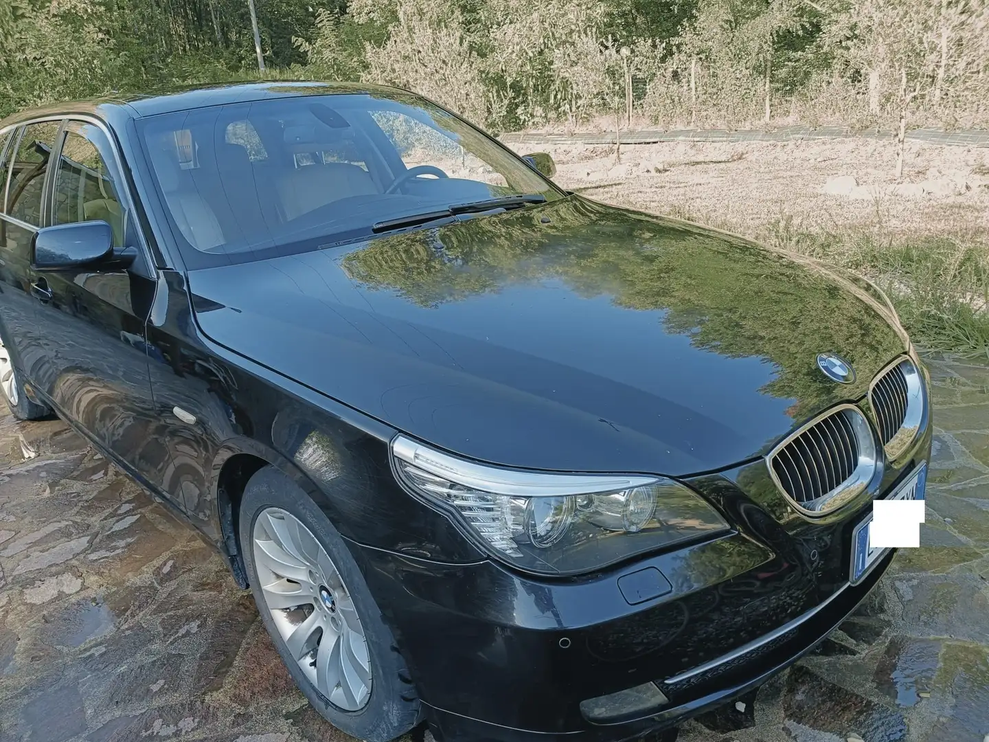 BMW 525 525tds Touring auto Noir - 1