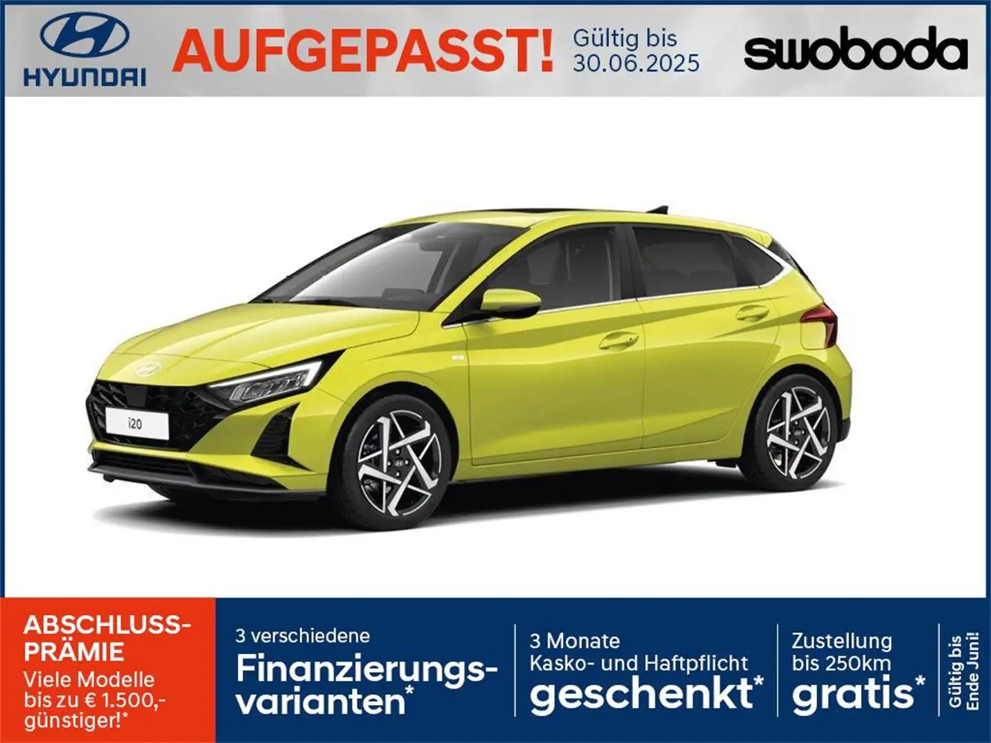 Hyundai i20 (BC3) GO 1.2 MPI b5bg1 Gelb - 1