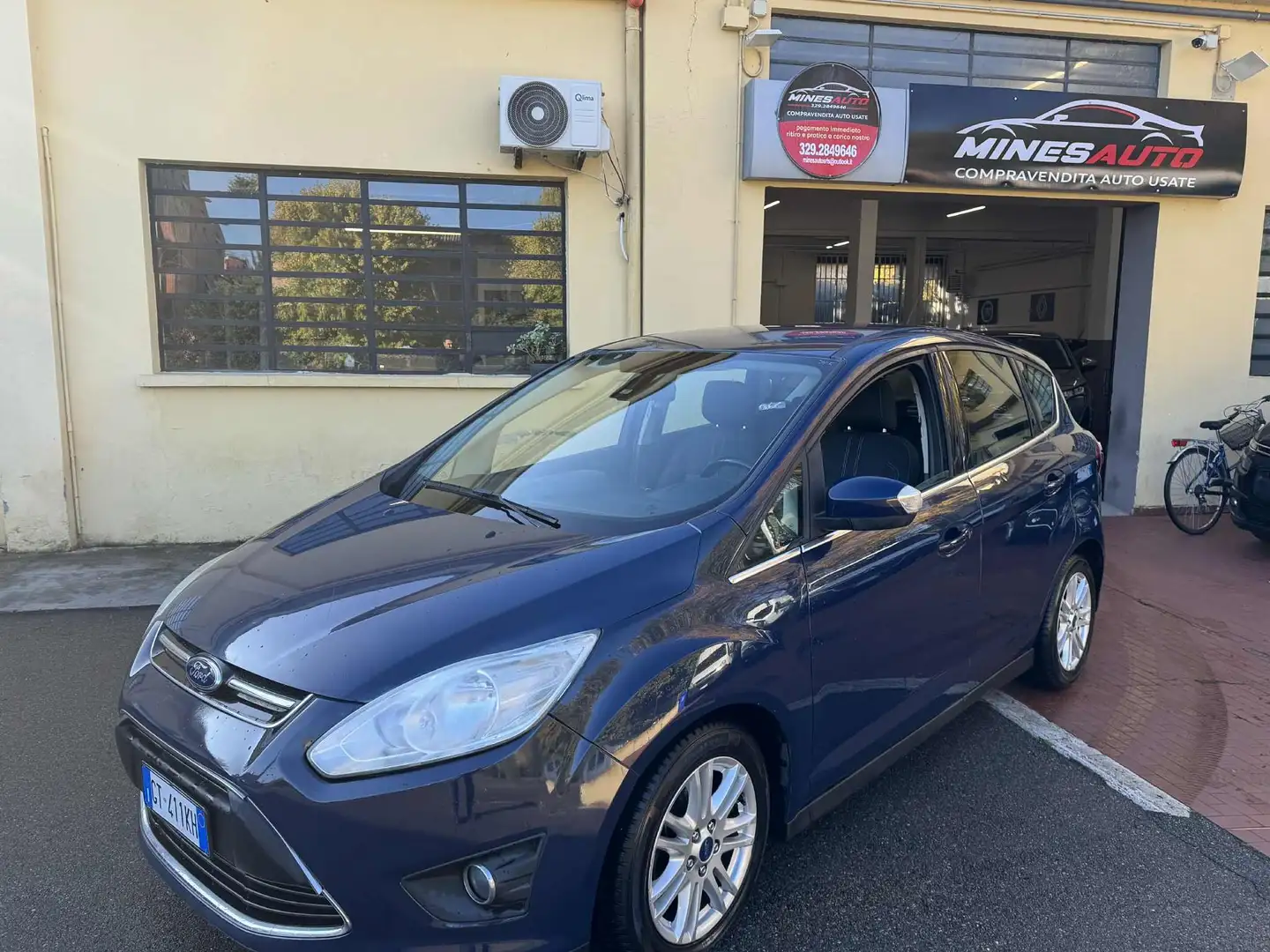 Ford C-Max C-Max II 2010 1.6 tdci Titanium 115cv dpf Bleu - 1