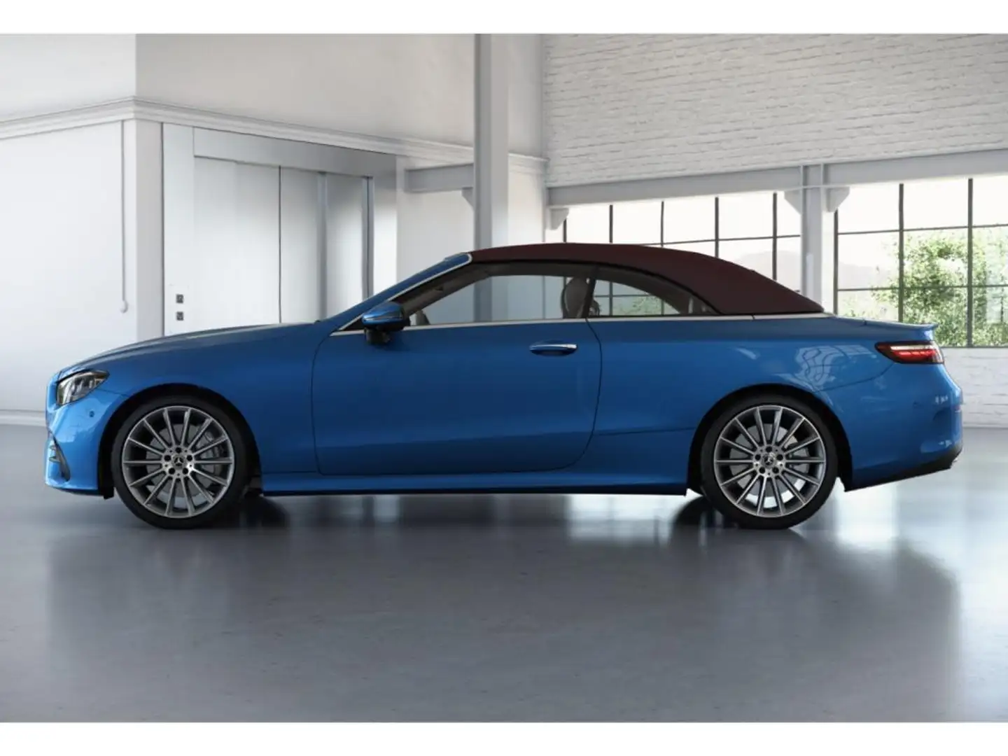 Mercedes-Benz E 450 4M Cabrio+AMG+MultiBeam+Head-Up-Display+++ Blau - 2