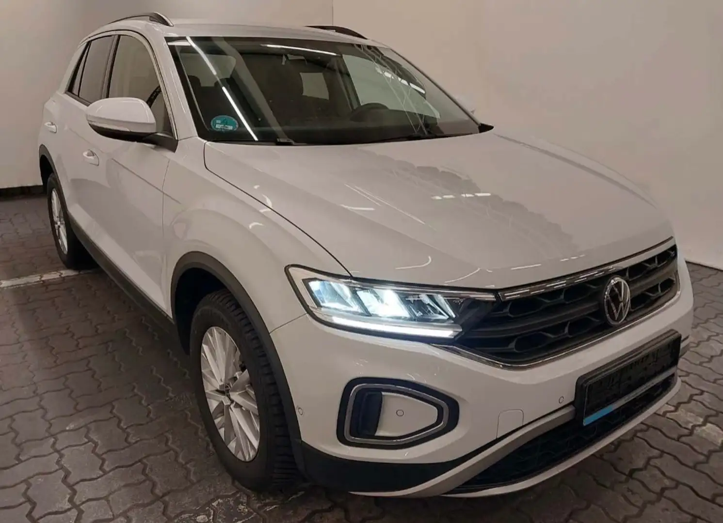 Volkswagen T-Roc Life*LED*NAVI*SHZ*PDC*MFL*SPURHALTE.* Weiß - 1
