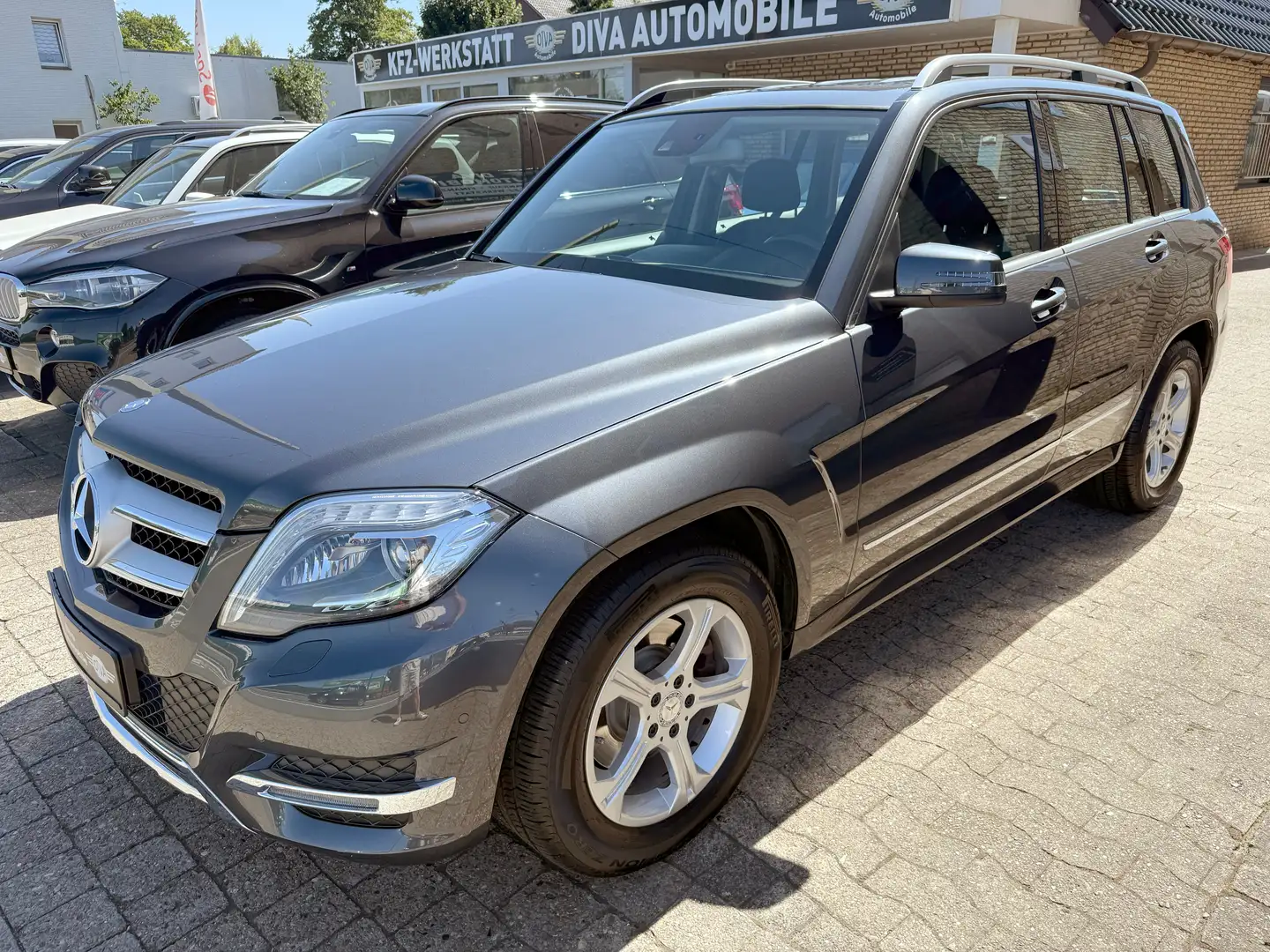 Mercedes-Benz GLK 220 GLK 220 CDI BlueEfficiency 1.Hand, erst 34Tkm Gris - 1