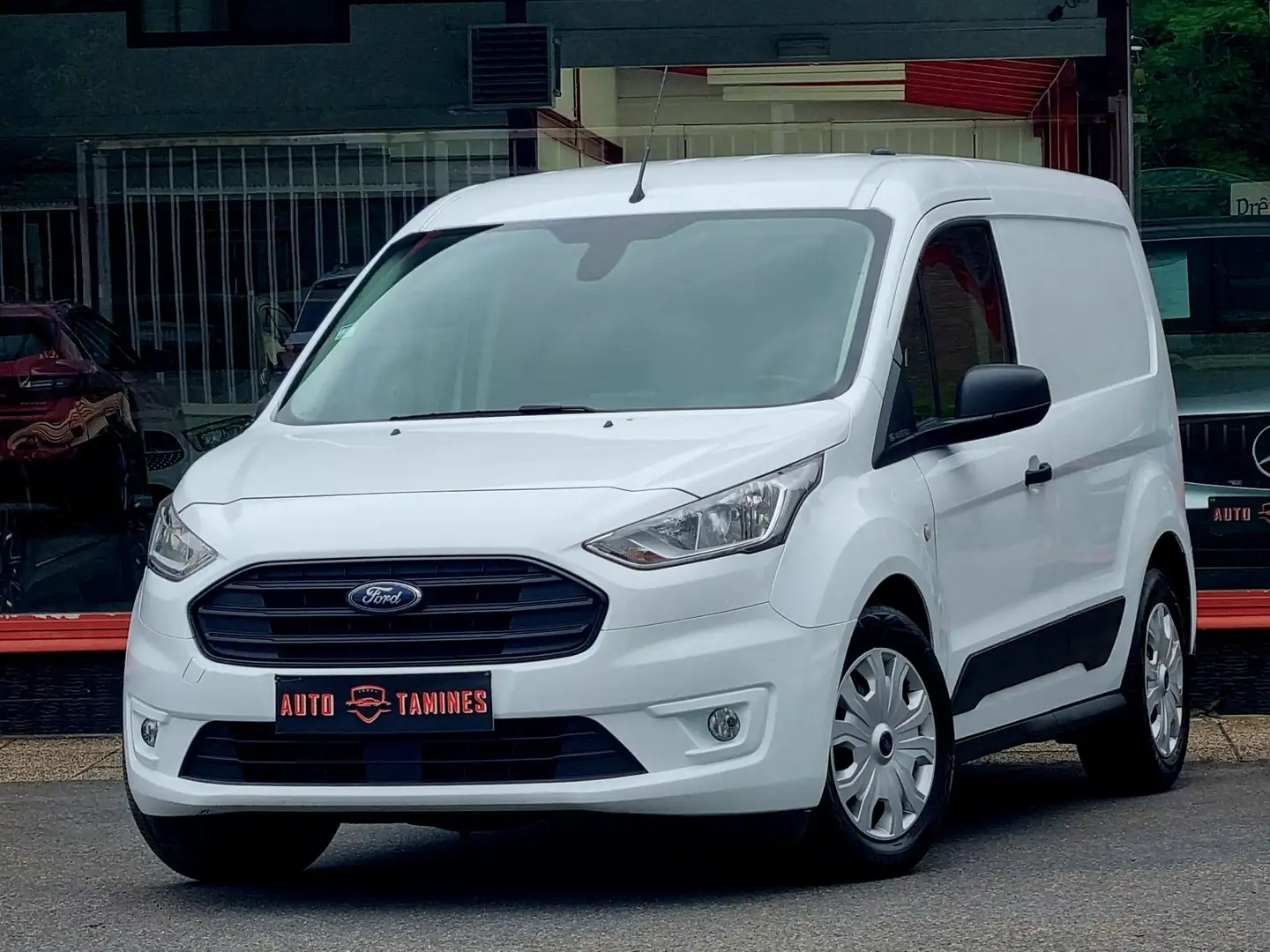 Ford Transit Connect 1.5 TDCi / 3 Places / 1er Main / TVAC / Car Play Blanc - 1