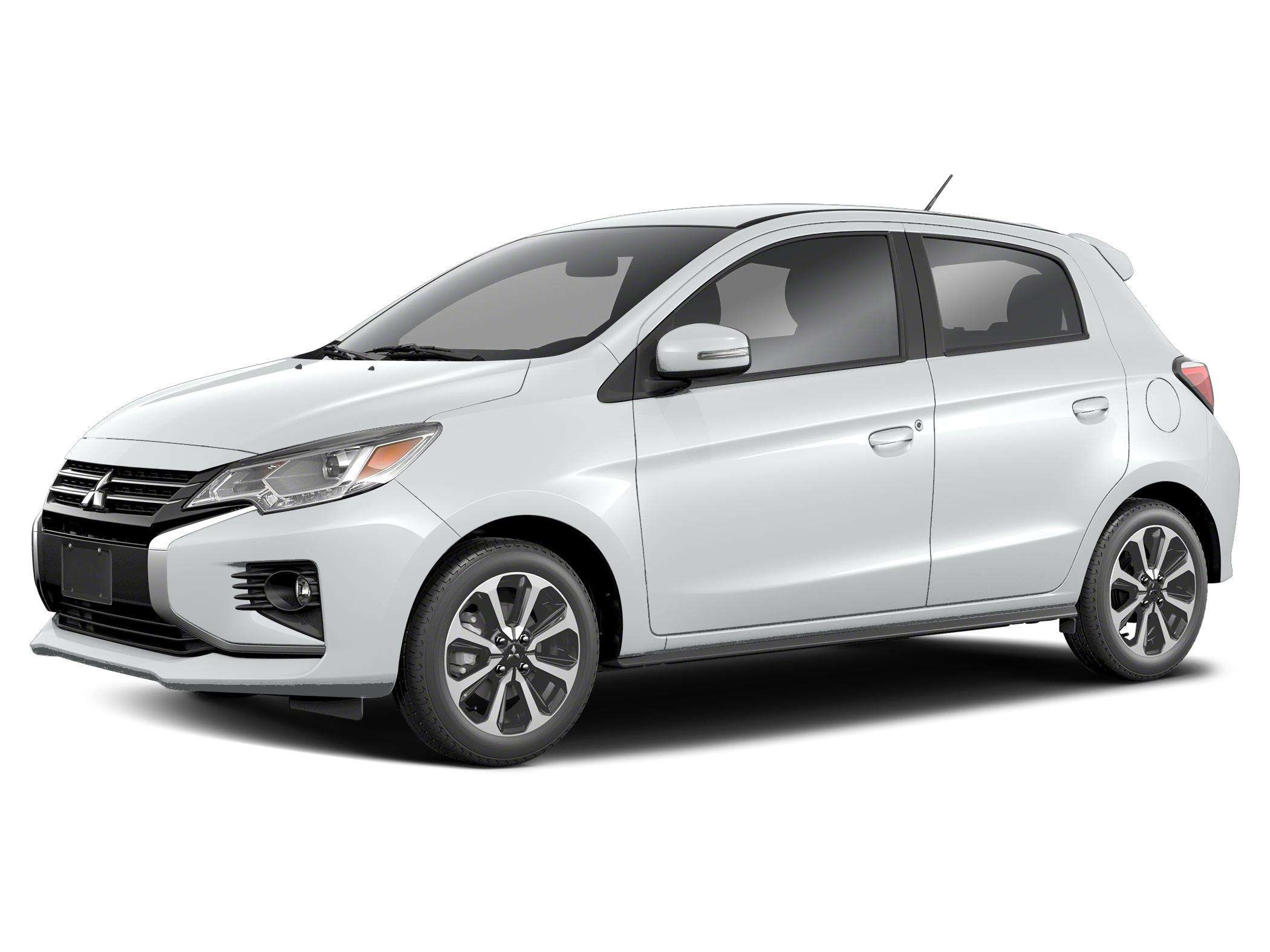White 2024 Mitsubishi Mirage Hatchback Automatic
