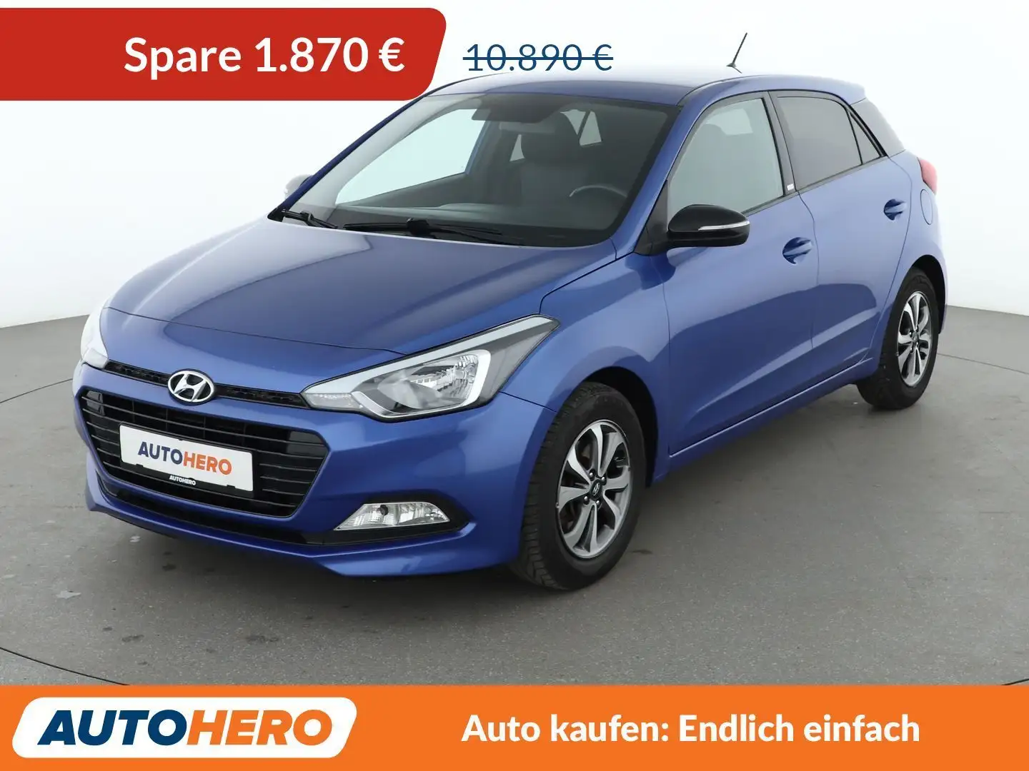 Hyundai i20 1.0 TDGI Passion *SHZ* Blau - 1